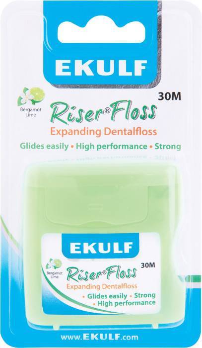 Ekulf Riser Floss Bergamot/Lime 30m