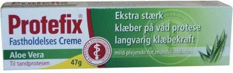 Protefix Fastholdelses Creme med Aloe Vera 47g