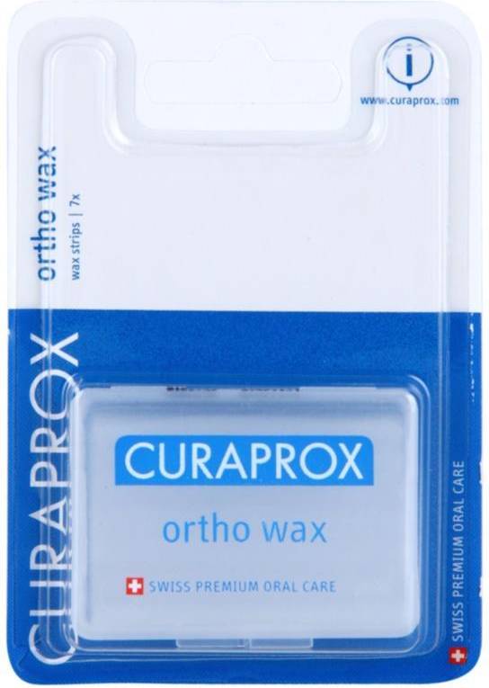 Curaprox Ortho Wax Ortodontiskt vax tandställning