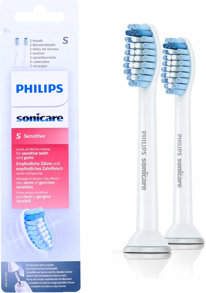 Philips Sonicare Sensitive Standard Sonic 2-pack