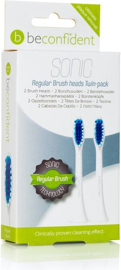 BeconfiDent Sonic Regular 2-pack