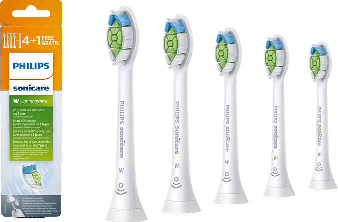 Philips Sonicare W2 Optimal White 5-pack