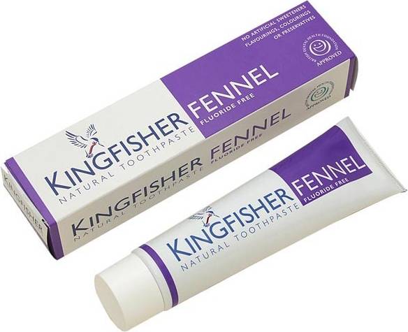 Kingfisher Fennel Fluoride Free Toothpaste 100ml