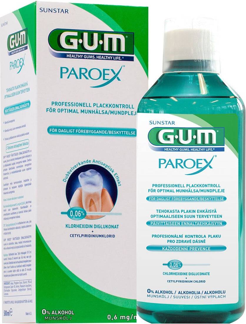 GUM Paroex 0.06% 500ml