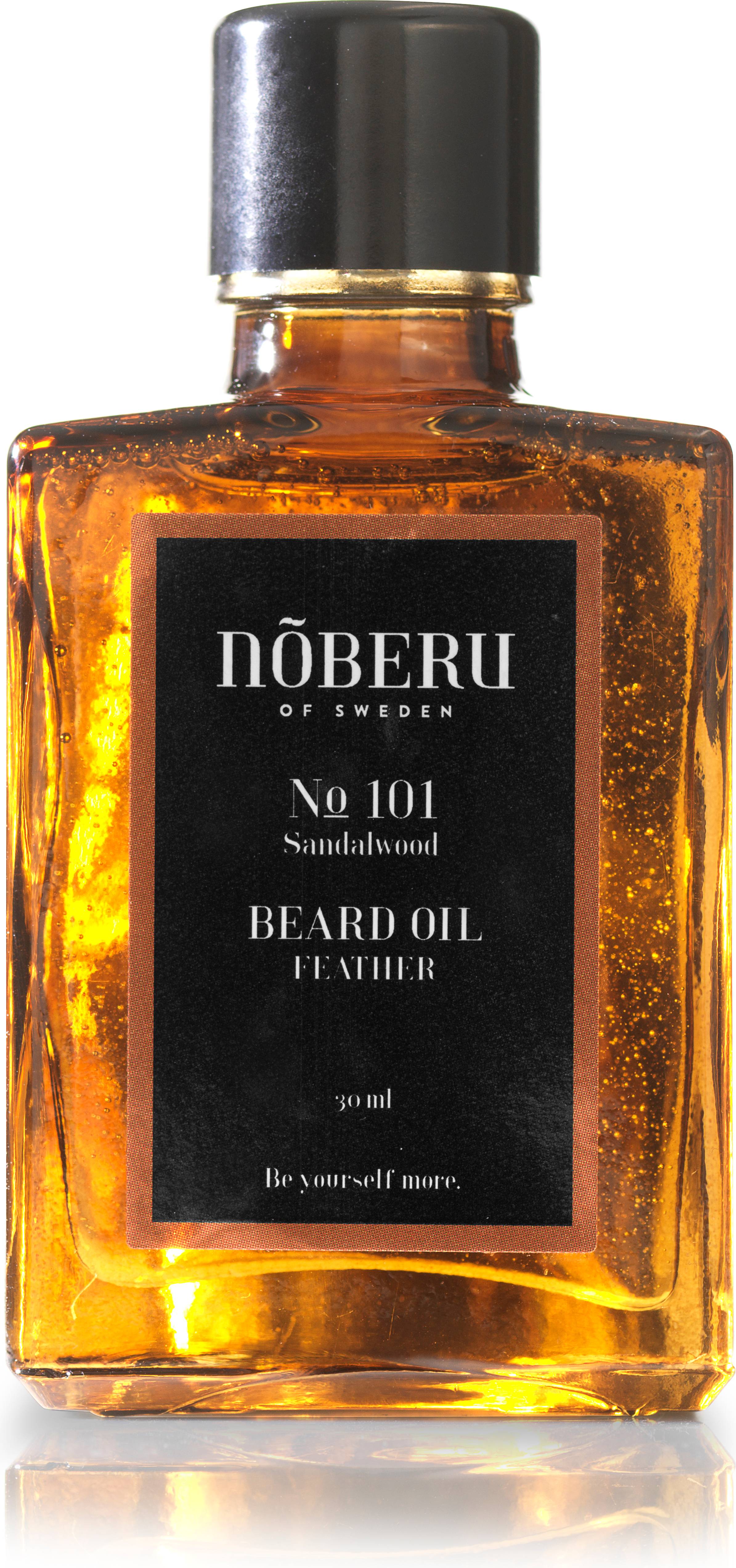 Nõberu of Sweden Feather Beard Oil Sandalwood 30ml