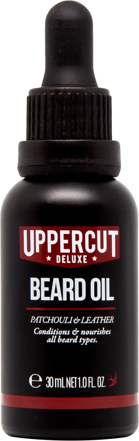 Uppercut Deluxe Beard Oil Patchouli & Leather 30ml