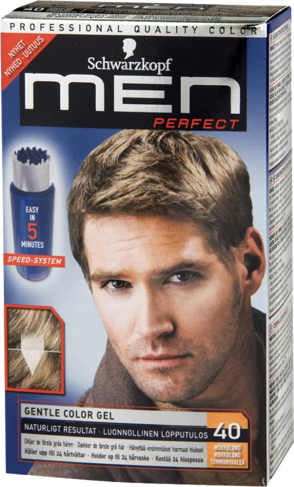 Schwarzkopf Men Perfect #40 Natural Dark Blond