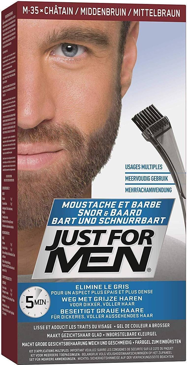 Just For Men Mustache & Beard Color (Medium Brown)