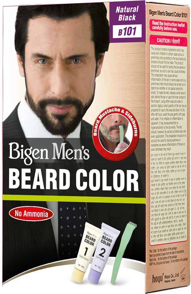 Hoyu Bigen Men's Beard Colour B101 Natural Black