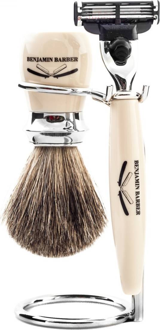 Benjamin Barber Duke MP 3-part Shaving Set