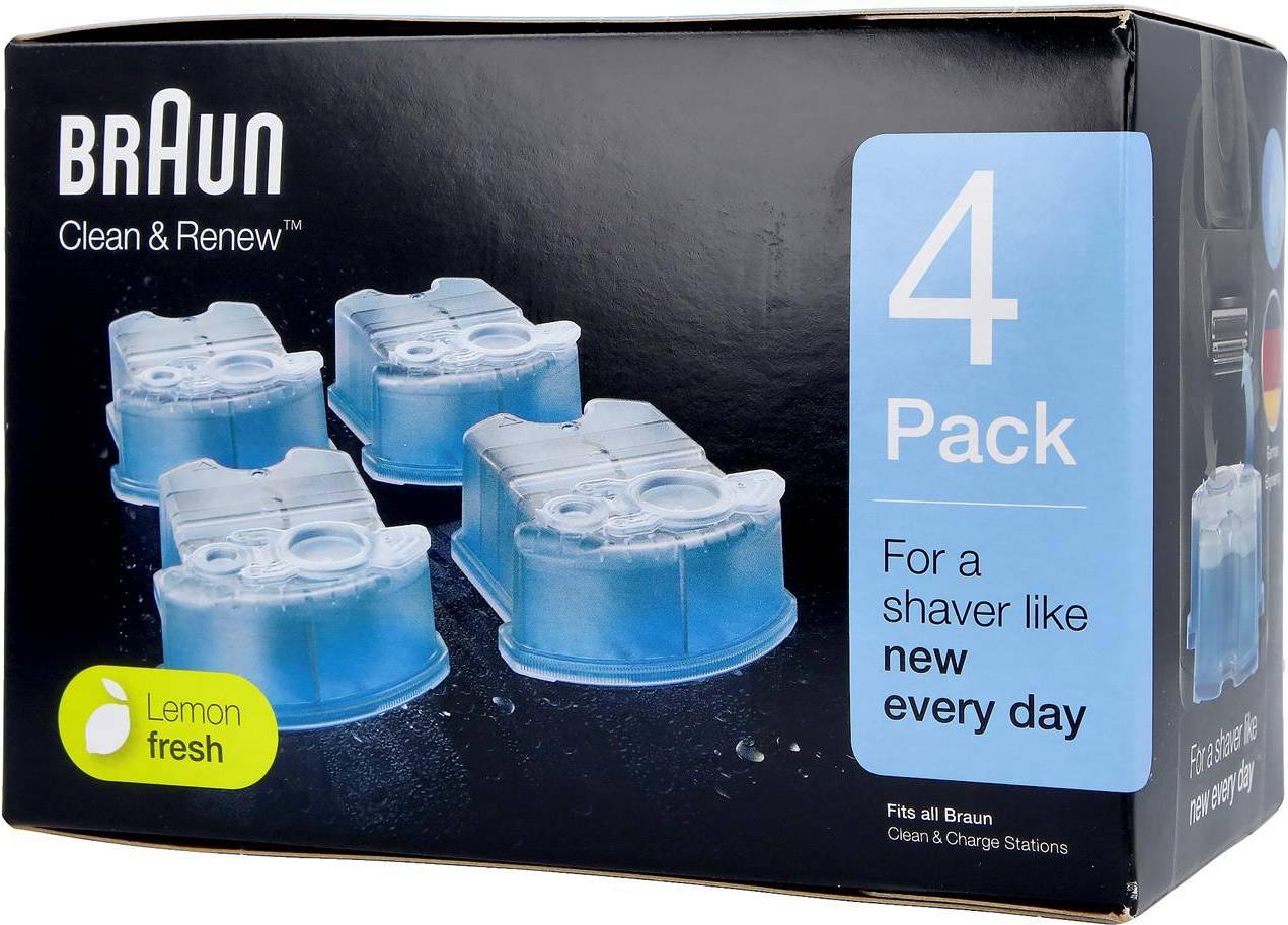 Braun Clean & Renew CCR4 4-pack