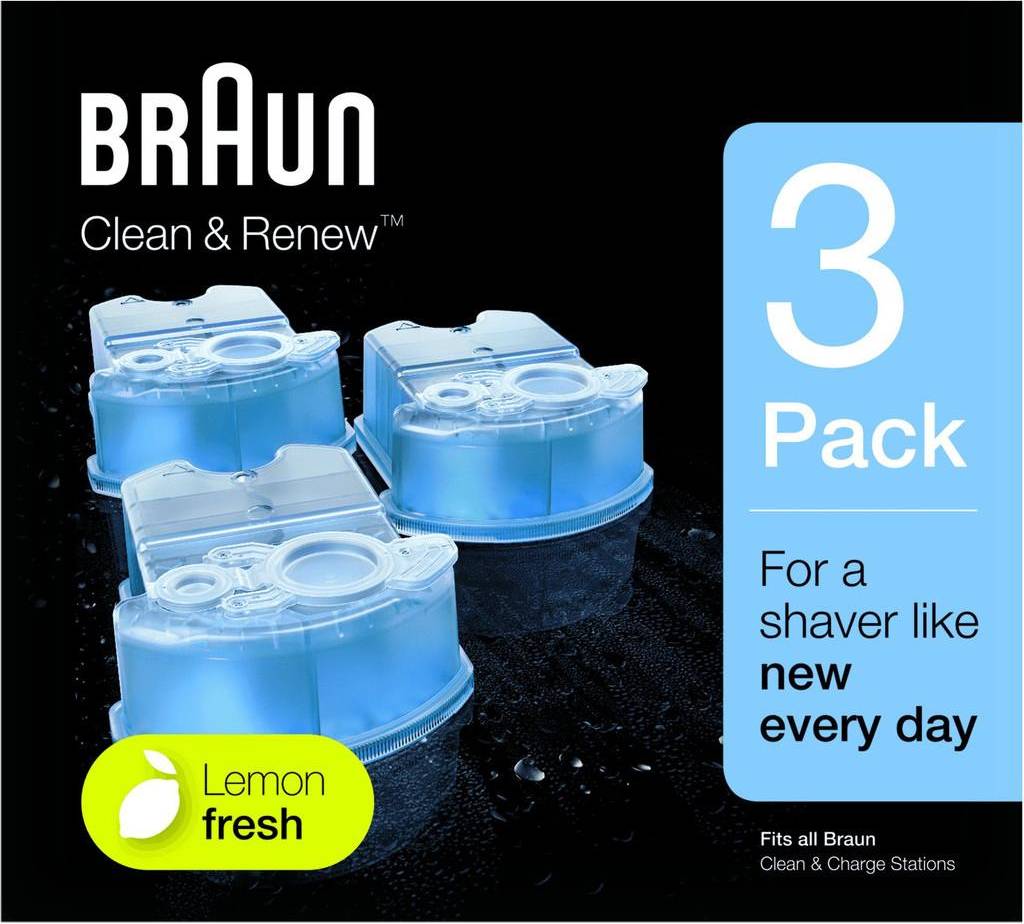 Braun Clean & Renew CCR3 3-pack