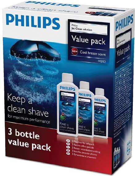 Philips Jet Clean Solution HQ203 3x300ml