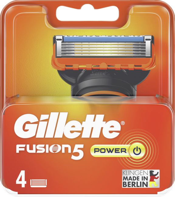 Gillette Fusion5 Power Rakblad 4 st