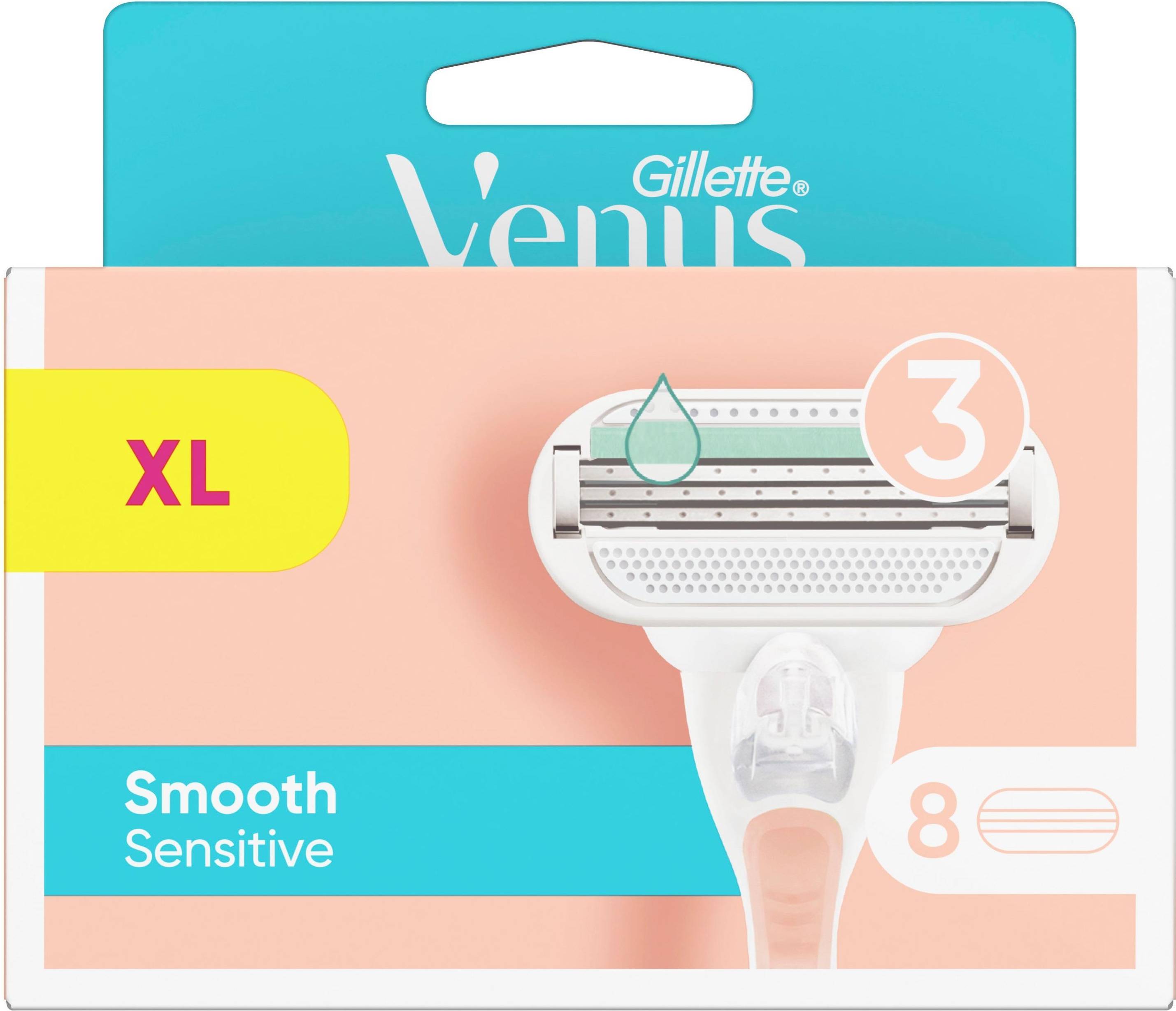 Gillette Venus Smooth Sensitive Blades 8-pack