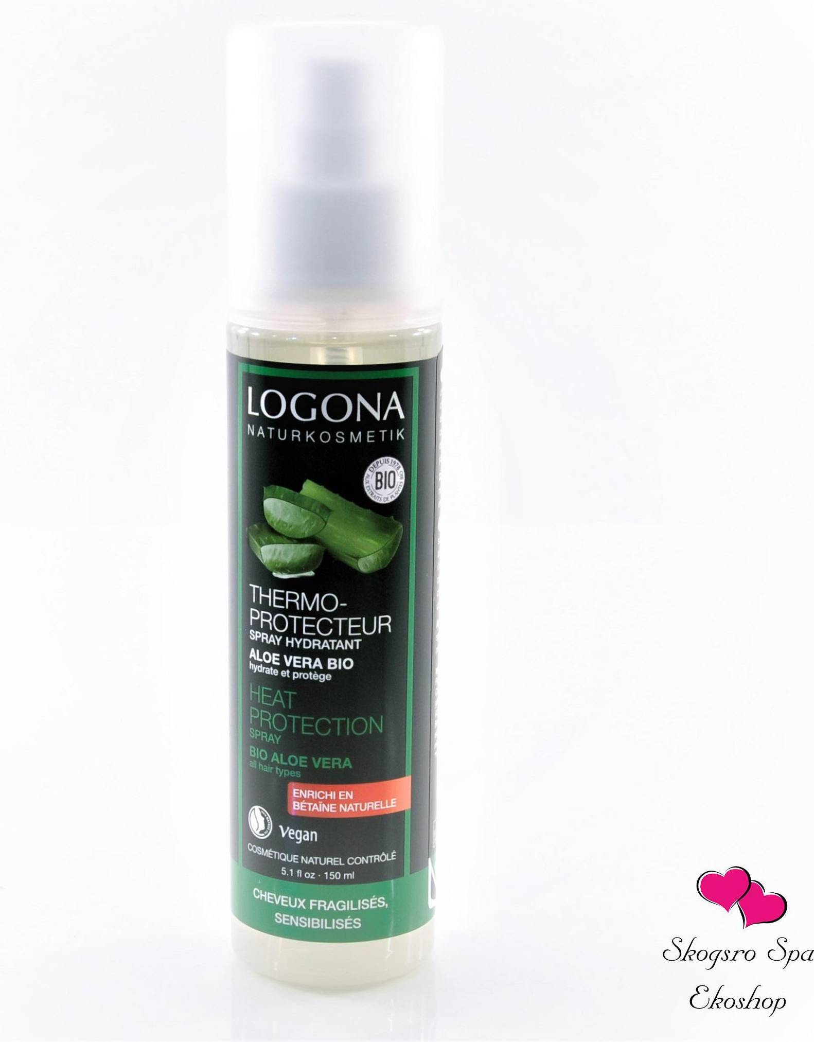 Logona Moisturizing Heat Protection Spray 150ml