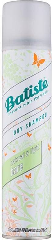Batiste Dry Shampoo Bare Natural & Light 200ml