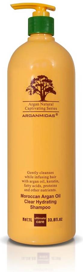 Arganmidas Moroccan Argan Oil Clear Hydrating Shampoo 1000ml