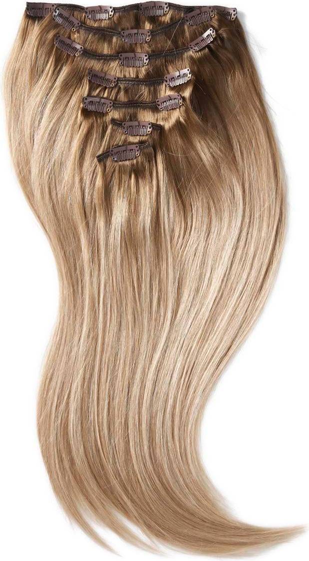 Rapunzel of Sweden Clip-on Set Original 7-pack B5.1/7.3 Brown Ash Blonde Balayage 50cm
