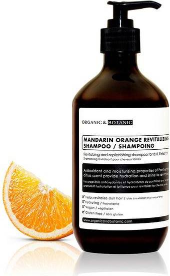 Vitaliserande schampo Organic & Botanic Tangerine 500ml