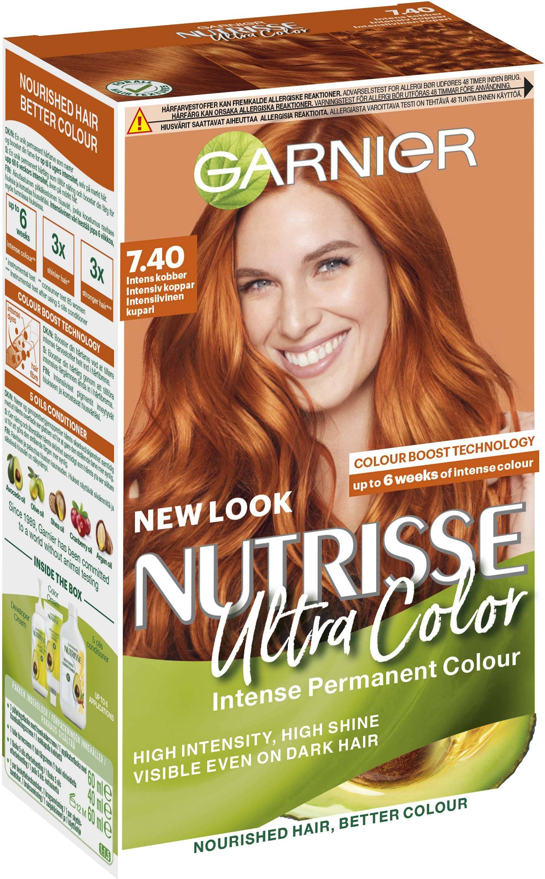 Garnier Nutrisse Ultra Color #7.40 Intense Copper