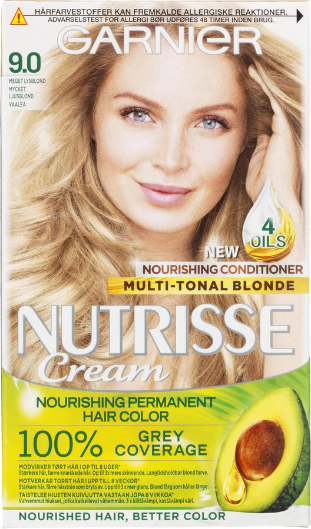Garnier Nutrisse Cream #9.0 Light Blonde
