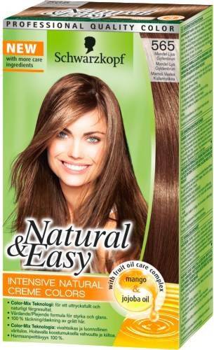 Schwarzkopf Natural & Easy #565 Mandel Ljus Gyllenbrun
