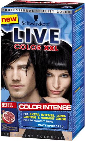 Schwarzkopf Live Color XXL #99 Deep Black