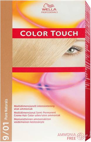 Wella Professionals Care Pure Naturals Color Touch 9/01 Light Blond Natural Ash