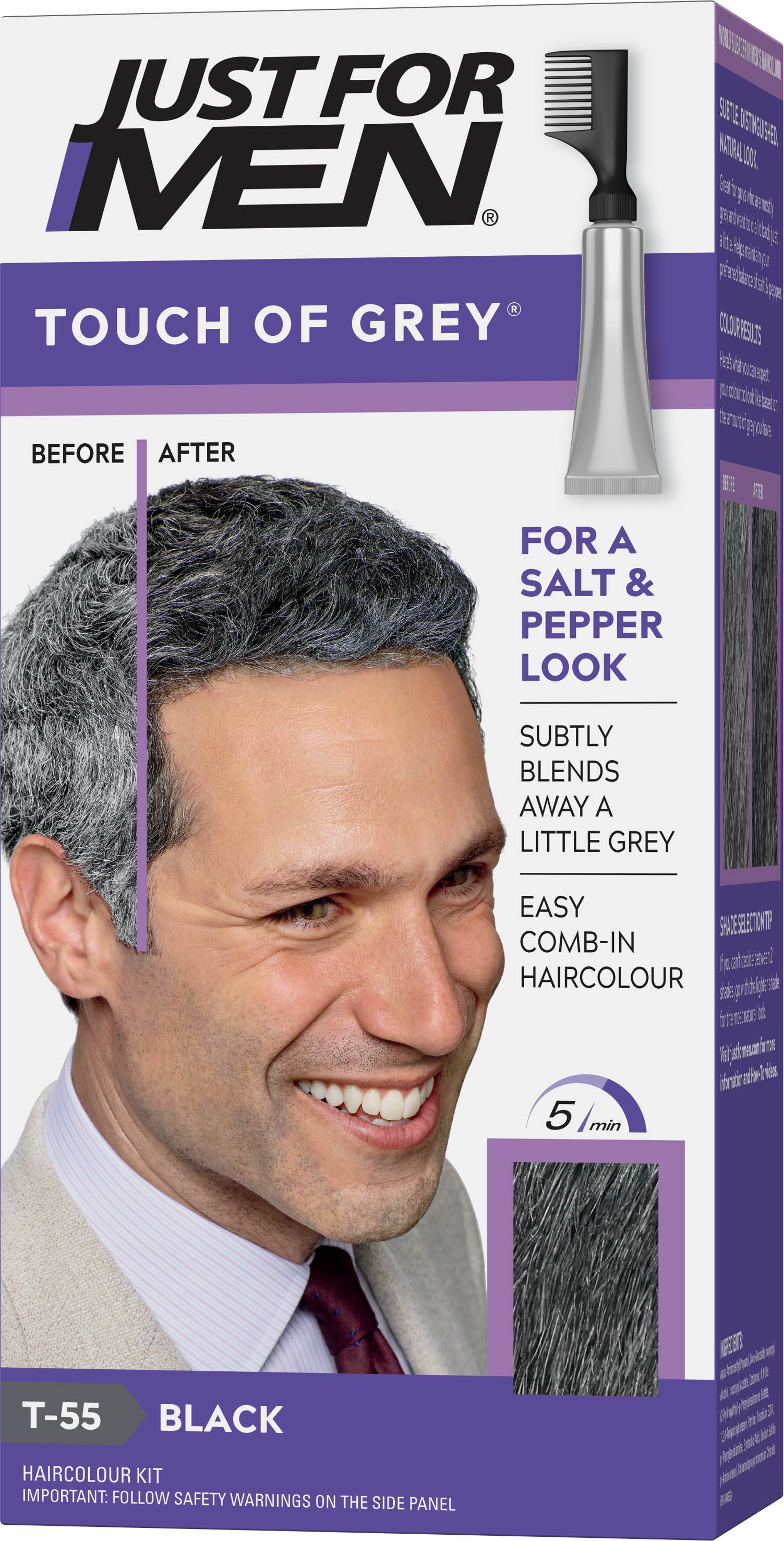 Just For Men Touch of Grey T55 Black 40g