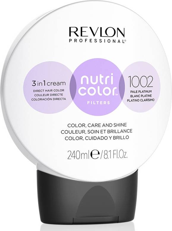 Revlon Nutri Color Filters #1002 Pale Platinum 240ml