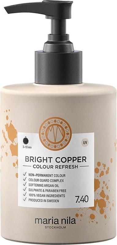 Maria Nila Colour Refresh #7.40 Bright Copper 300ml