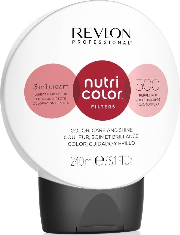 Revlon Nutri Color Filters #500 Purple Red 240ml