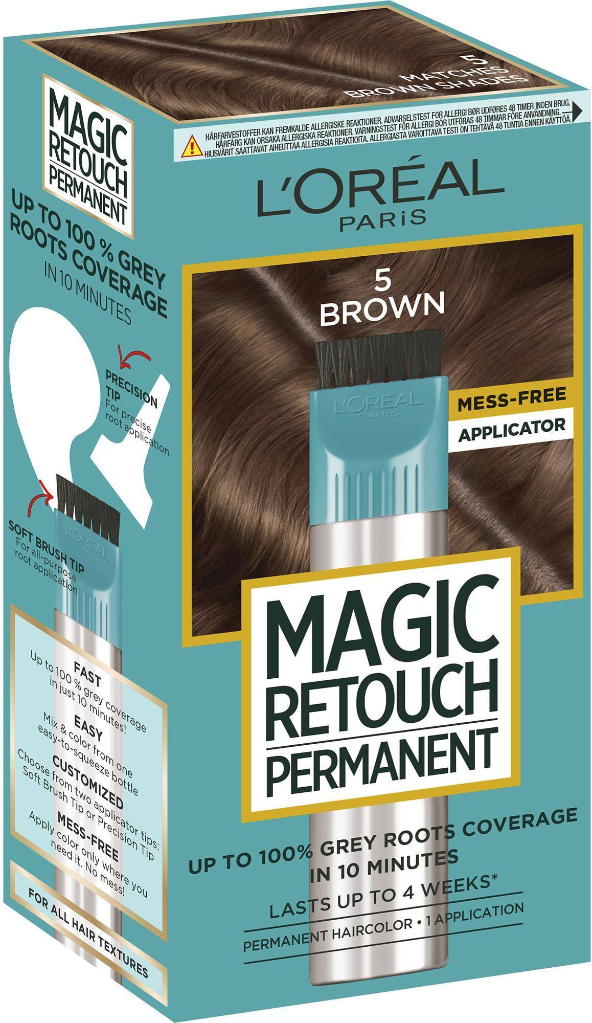 L'Oréal Paris Magic Retouch Permanent #5 Brown 45ml