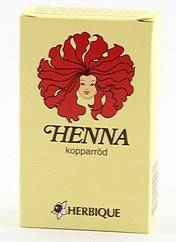Herbique Henna Kopparröd 125g