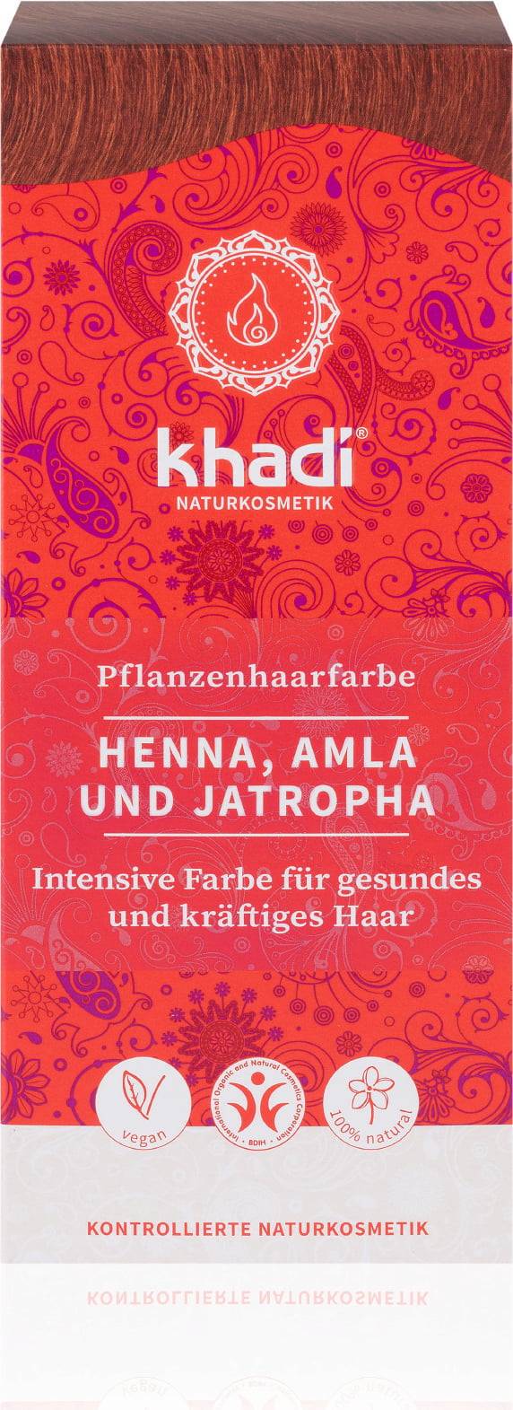Khadi Natural Hair Color Henna Amla & Jatropha 100g