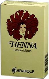 Herbique Henna Kastanjebrun 125g