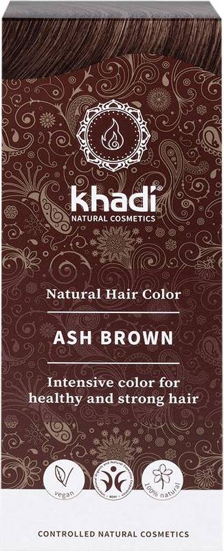 Khadi Natural Hair Color Ash Brown 100g