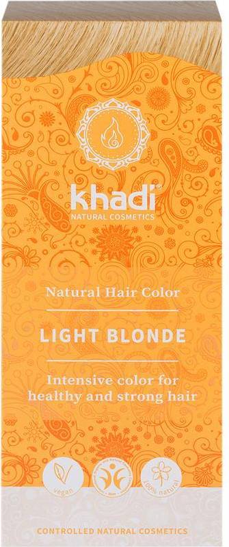 Khadi Natural Hair Color Light Blonde 100g