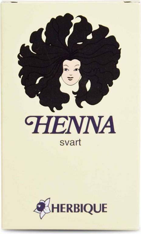Herbique Henna Svart 125g