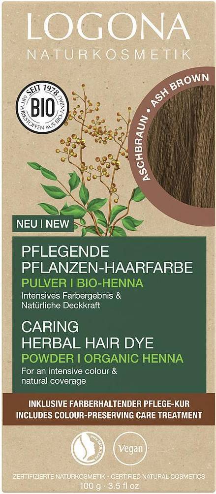 Logona Herbal Hair Colour #08 Ash Brown