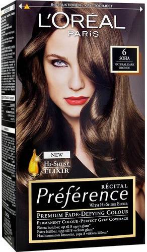 L'Oréal Paris Récital Préférence #6 Sofia Natural Dark Blonde
