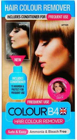 ColourB4 Hair Colour Remover Frequent Use