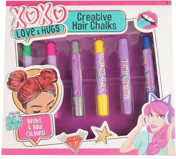 The Range XOXO Creative Hair Chalk Set