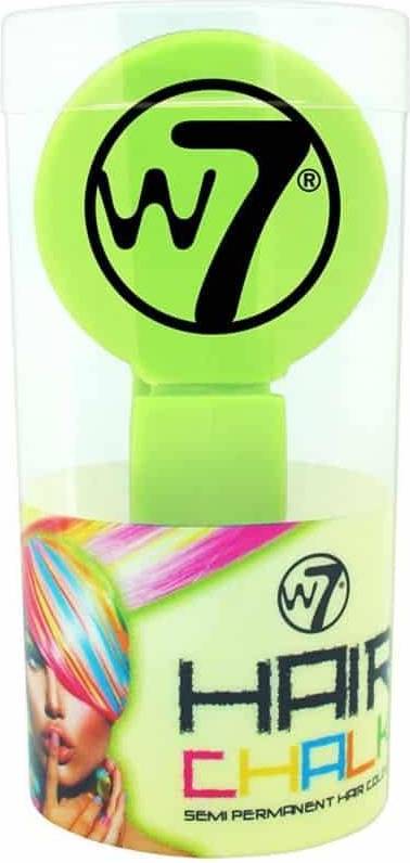 W7 Hair Chalk Semi Permanent Hair Colour Green 4g