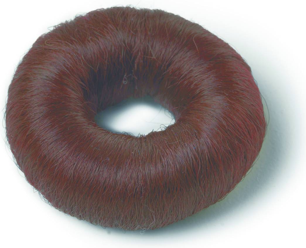BraveHead Synthetic Hair Bun Small Brown