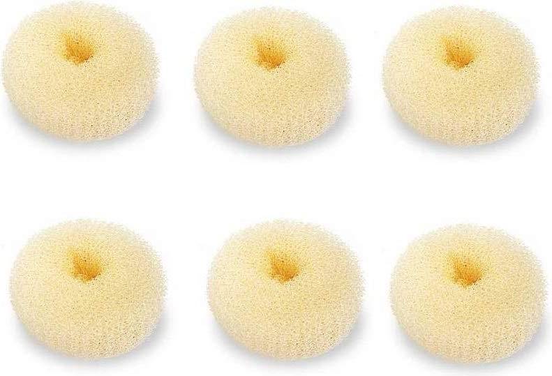 Extra Small Hair Bun Maker for Kids, 6 PCS Chignon Hair Donut Sock