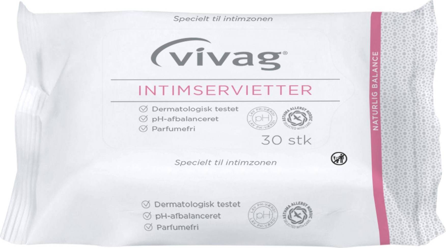 Vivag Intimservietter 30-pack