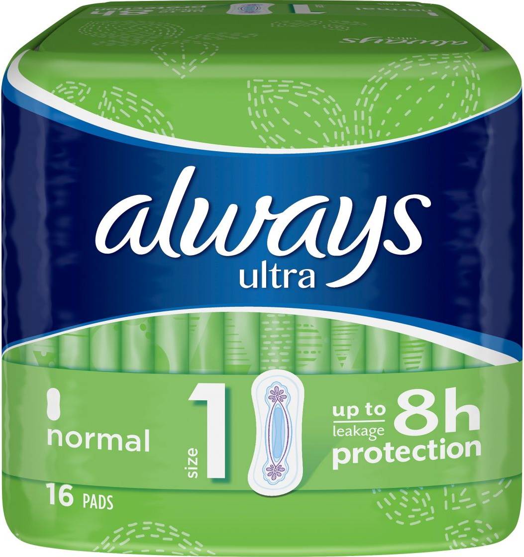 Always Ultra Normal Size 1 16-pack