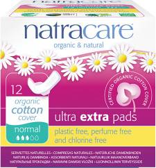 Natracare Ultra Extra Pads Normal 12-pack